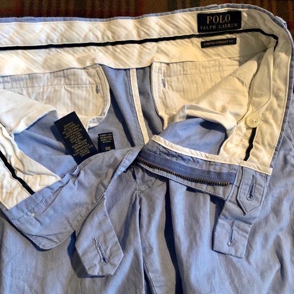 Polo Ralph Lauren Shorts Polo Ralph Lauren Mens Blue Pincord Shorts